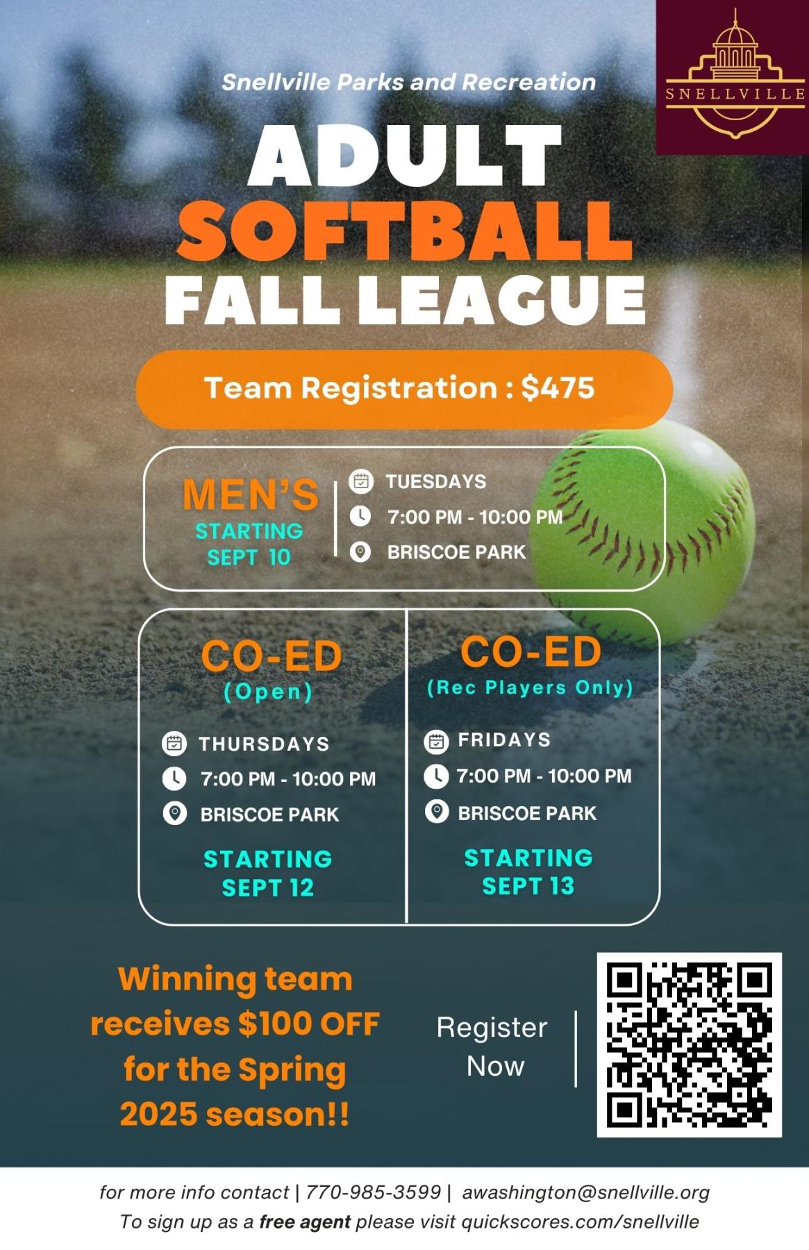 adult softball